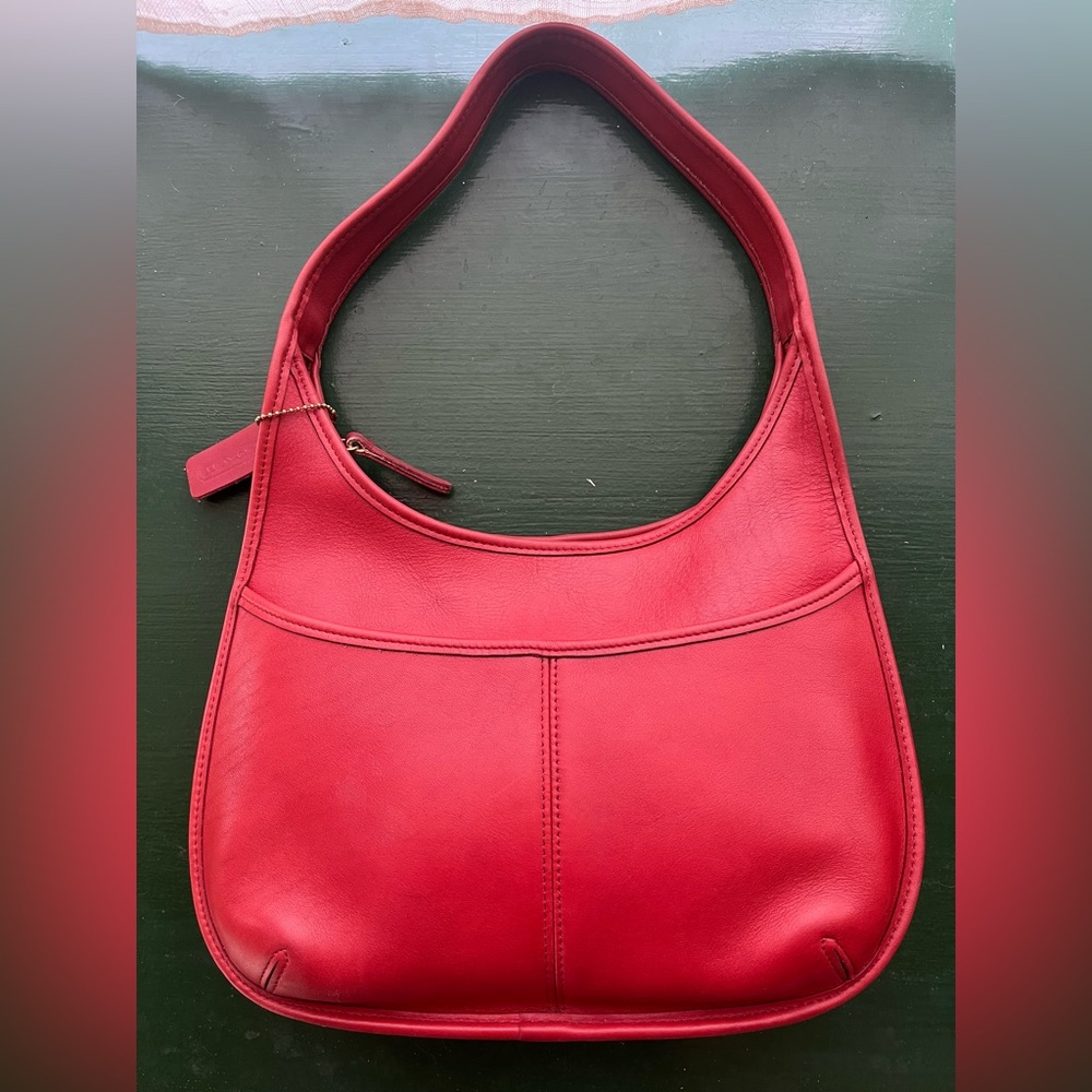 Vintage coach red leather 9033 ergo